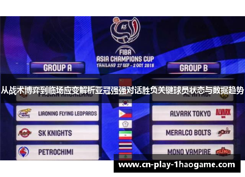 从战术博弈到临场应变解析亚冠强强对话胜负关键球员状态与数据趋势 从战术博弈到临场应变解析亚冠强强对话胜负关键球员状态与数据趋势